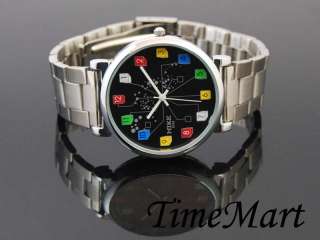MIKE MENS COLORFUL DIAL SUNSHINE FEELING WRIST WATCH  