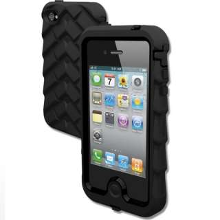Gumdrop Drop Tech Series iPhone 4 & 4S Case BLACK/BLACK LATEST VERSION 