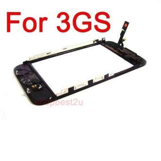 Touch Screen LCD Glass Digitizer Mid Frame home button flex Assembly 