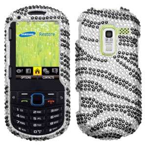 BLING SnapOn Cover Case 4 Samsung RESTORE PROFILE Zebra  