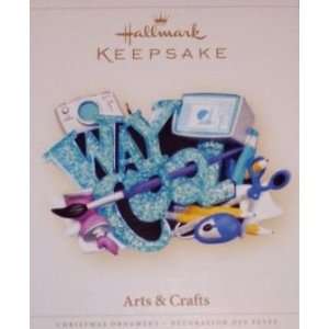 Hallmark Keepsake   Way Cool   Arts & Crafts 2006 Christmas Ornament 