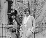 1923 photo Mrs. O.H.P. Belmont & Miss Clara Boothe, 4/2  