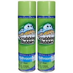 Scrubbing Bubbles Bathroom Cleaner Aerosol, Fresh , 22 oz 2 ct 
