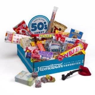   Favorites 1950s Nostalgic Candy Gift Box, Retro 50s Candy, 3 Pound