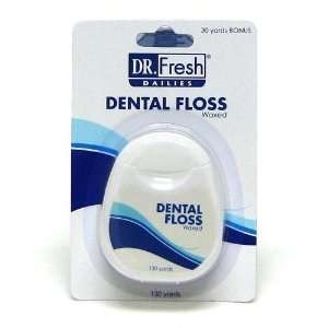  Dr. Fresh Dental Floss Waxed Case Pack 12 