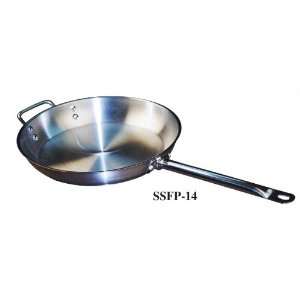  14 NSF Master Cook Aluminum Clad Fry Pan (5 mm. thick 