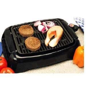  13IN Countertop Electric Grill & Tray Adjustable Temp 