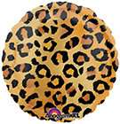   Cat Spots 18 Balloon Mylar Foil Print Safari Jungle Animal Wild