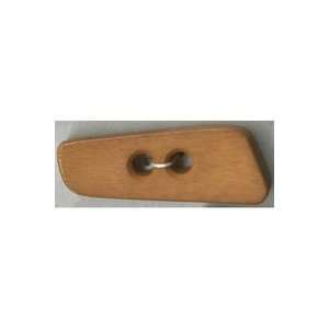 Button Tan Wood Toggle