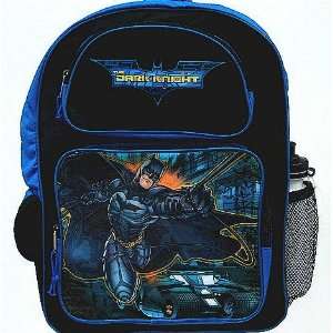  Batman Blue and Black Backpack School Bag Toys & Games