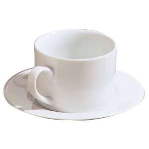   Can Cup & Saucer 6 oz. by Ten Strawberry Street