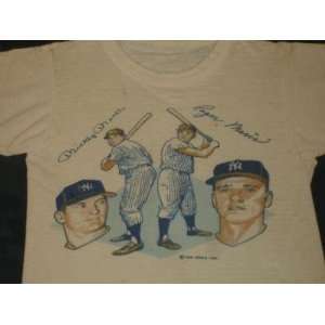 1960s Mickey Mantle Roger Maris Yankees Childs Shirt   Mens MLB 