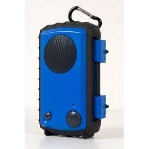  Water Tight Speaker Case Blue Electronics