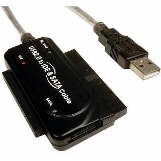 Cables Unlimited USB 2110 USB 2.0 to IDE and SATA Adapter Cable with 