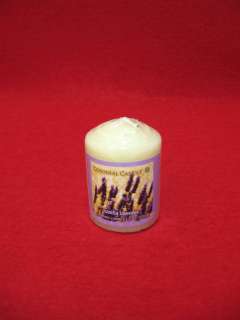 Colonial Candle Votive Vanilla Lavender 6 Pieces New  
