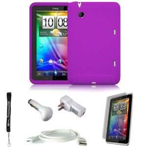  Slim Durable Silicon Skin Case for HTC Flyer 3G WiFi HotSpot 