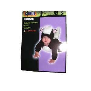    Infant Toddler Skunk Halloween Costume 6 12 Months 