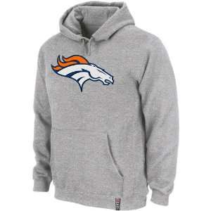  Denver Broncos Ash Classic Heavyweight III Pullover Hoodie 