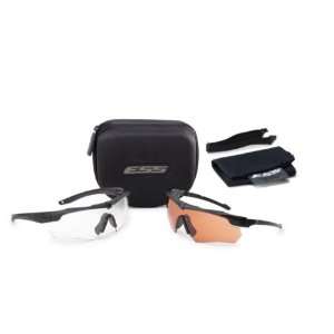   2X Dual Eyeshield Kit   2 Frames, 2 Lenses   Clear & Hi Def Copper
