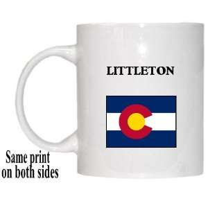    US State Flag   LITTLETON, Colorado (CO) Mug 