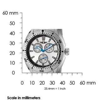   Mens 90233 002 Multi Function Silver Dial Stainless Steel Watch