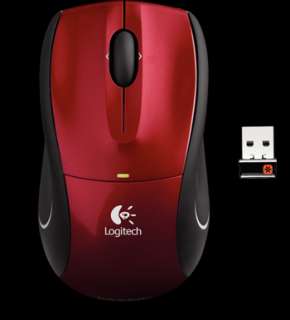 Logitech M505 Wireless Laser Notebook Mouse RED w/Unifying Nano 