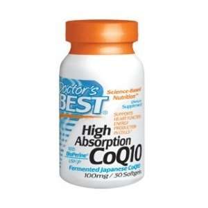  Doctors Best High Absorption CoQ10 (100mg) 30S/G Health 