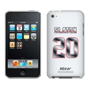  Steve Slaton Back Jersey on iPod Touch 4G XGear Shell Case 