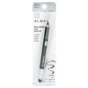  Almay Blendable Eye Pencil, Black 301, 0.04 ounce , 1 Each 