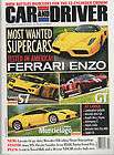   Magazine July 2003 Supercars Ferrari Enzo Saleen S7 Ford GT Lambo