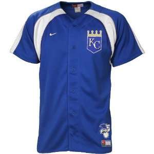   City Royals Youth Royal Blue Home Plate Jersey