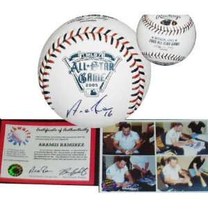  Aramis Ramirez Autographed 2005 All Star Game Baseball 