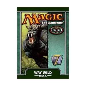   Magic the Gathering MTG 7th Edition Way Wild Theme Deck Toys & Games