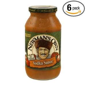 Newmans Own Pasta Sauce Vodka, 24 Ounce (Pack of 6)  