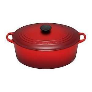  Le Creuset OVAL FRENCH Oven 5QT, RED