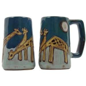   Cup Collectible Beer Stein Mugs   Giraffe Design