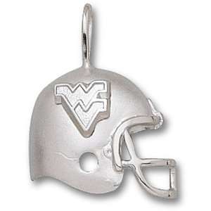  West Virginia University Flying Wv Helmet Pendant 