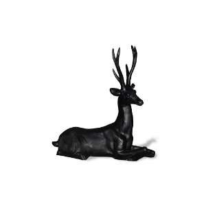   1400 29B ResinStone Resting Stag Deer Statue Patio, Lawn & Garden