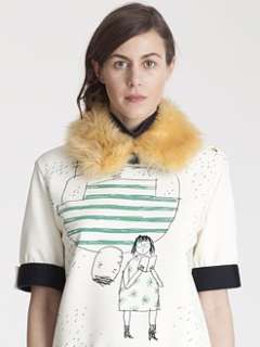 Marni   Shearling Collar