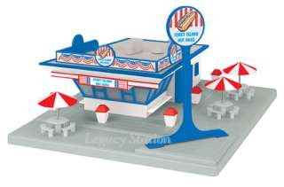 MTH Model Coney Island Concession Hot Dog Stand Building New 3090309 