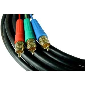   ft) 3 Channel Silver Serpent Component Video Cable RCA/RCA