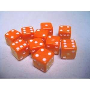    SphereWars Miniatures Life Dice (Orange)(10) Toys & Games