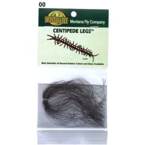   Fly Company Round Rubber Centipede Legs   Mini
