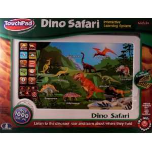    Touch Pad Dino Safari Interactive Learning System Toys & Games