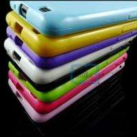 COLOR TPU RUBBER CANDY CASE BUMPER COVER For Samsung Galaxy S2 i9100 