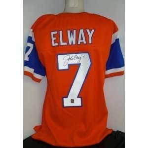 John Elway Autographed Jersey   w Holo   Autographed NFL Jerseys