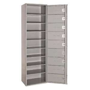 Hallowell HUE454 9P 9 Person Folded Uniform Exchange Locker (24 W x 