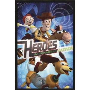  Toy Story 3 Heroes In Training, 16 x 24 Framed ArtBlock 