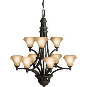   2373SZ Sedona 9 Light Chandeliers in Sedona Bronze