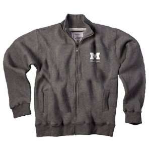   of Michigan Wolverines Womens Gray Track Jacket